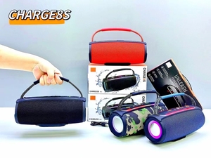 Charge8s xách tay ngoài trời mini RGB LED chiếu sáng hệ thống âm thanh khiêu vũ không dây <span class=keywords><strong>wifi</strong></span> thông tin liên lạc loa kép Pin - Product Image 2