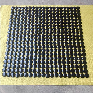 Discos de Turmalina 25*7.5mm Negro Marrón Brillante Para Colchones Cojines Sin Polvo - Product Image 5