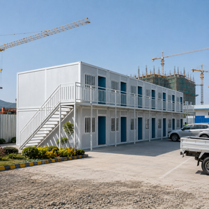 Casa Modular, Contenedor Habitacional, Estructura de Acero de Tamaño Personalizado para Oficina de Desarrolladores, <span class=keywords><strong>Centro</strong></span> de Capacitación, Solución de Construcción Rápida - Product Image 1