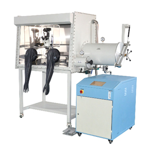 Boîte à gants sous vide à chambre simple <span class=keywords><strong>ou</strong></span> double H2O&O2< 1ppm avec système de purification à gaz sec et microscope - Product Image 1