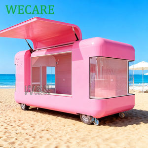 वेकेयर मोबाइल आइसक्रीम कार्ट फास्ट कॉफी फूड ट्रक बीबीसी खानपान बार फूड ट्रेलरों के लिए पूरी तरह से सुसज्जित रसोई - Product Image 6