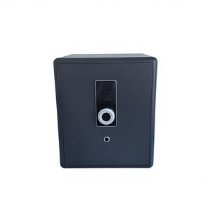 Coffres-forts de sécurité électroniques numériques à code biométrique par empreinte digitale en acier de luxe pour la maison, le bureau et l'hôtel, hauteur 450 mm - Product Image 4