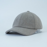 Casquette de baseball unie 6 panneaux en feutre multicolore – Grande Vente