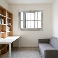 Ventana de Seguridad de Acero Inoxidable con Aislamiento Acústico, Dimensiones y Colores Personalizables