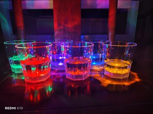 2025 gran oferta LED intermitente de un solo Color, vasos iluminados para boda, fiesta, noche, Bar, discoteca, evento de cumpleaños - Product Image 5