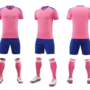 Maillot de football personnalisé pour adultes, 100% polyester, séchage rapide, respirant, couleur personnalisée, logo d'équipe OEM/ODM, uniforme d'entraînement - Product Image 4