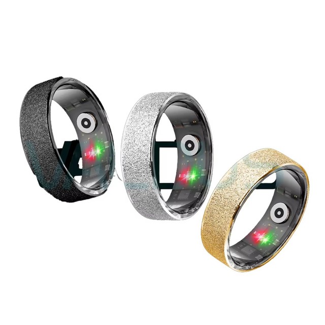 Hot Smart Ring Men's and Women's Fitness Smart Ring Heart Rate Monitoring App Control Sleep Tracking Health Android