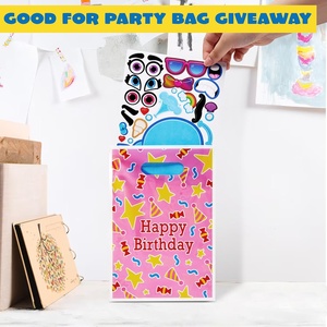Faire un visage autocollants avec licorne dinosaure mer Safari animaux pour enfants fête artisanat activités en classe - Product Image 6