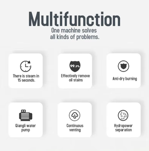 2500W pulitore a vapore 220v/110v ad alta pressione per uso domestico ad alta temperatura pulitore a vapore portatile per condizionatore d'aria da cucina auto - Product Image 6