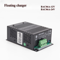 Nouveau chargeur de batterie automatique Suswe 12V 24V en aluminium BAC06A-12V avec charge flottante 6A