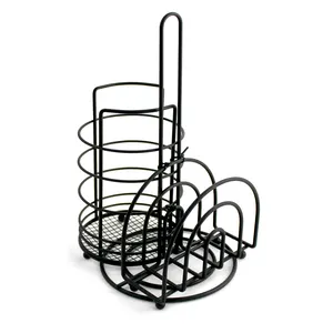 Nieuwe Huishoudelijke Servet Houder Mand Stand Servet Rack 3 Stuks Set