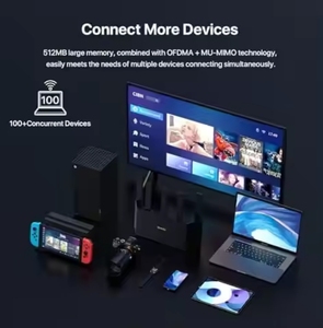 Tenda be5100 4323Mbps Dual Band Wi-Fi 7 Router (re6l Pro) 1x2.5g + 3x1g cổng - Product Image 2