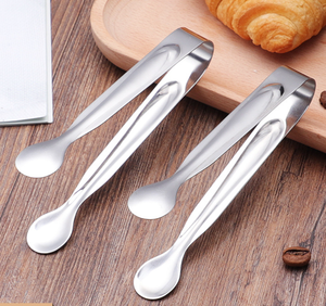ที่คีบน้ำแข็งสแตนเลส 304 รุ่น DFT907 สำหรับร้านอาหาร คีบน้ำตาลก้อนเล็กๆ - Product Image 4