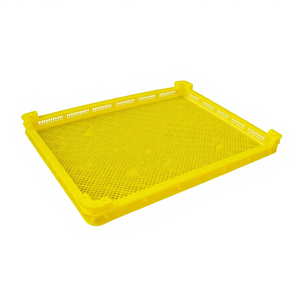 Bandeja Apilable <span class=keywords><strong>de</strong></span> Plástico HDPE <span class=keywords><strong>de</strong></span> Grado Alimenticio para Secado <span class=keywords><strong>de</strong></span> Mariscos, Frutas, Verduras y Dulces - Product Image 3