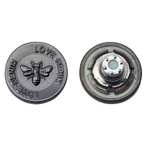 Sanko Nhà Máy Tùy Chỉnh Khắc Biểu Tượng Cổ Điển Mô Hình Nickel-Miễn Phí Có Thể Giặt Quần Áo Áo Khoác Kim Loại Kẽm Hợp Kim <span class=keywords><strong>Denim</strong></span> <span class=keywords><strong>Jeans</strong></span> Nút - Product Image 5
