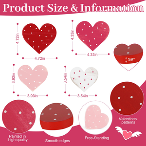 Heart-Shaped Polka Dot Silver Hot Stamping Gift <b>Box</b> <b>Set</b> (2pcs) - Flower <b>Box</b>, Round Bucket & Birthday Gift <b>Box</b> - Product Image 2