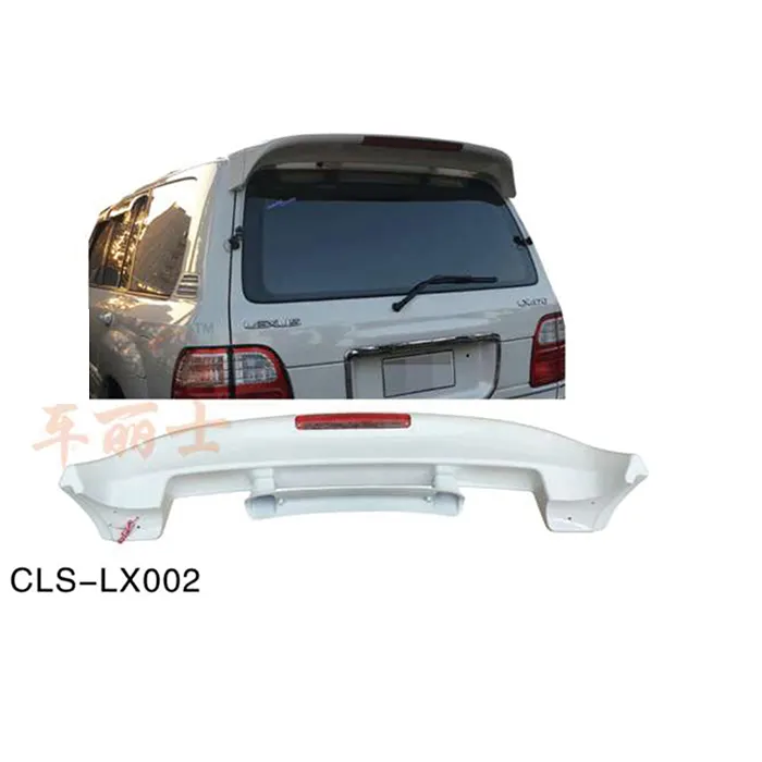 One stop factory Wholesale Low Price ABS auto rear roof spoiler fit for LEXUS LX470 +L