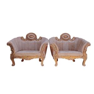 Sillón de Boda Real de Lujo, Trono de Metal de Lujo para Bodas Reales, Blanco y Dorado, por Rajhans Manufacturers - Product Image 2