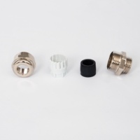Accesorios de Cableado Eléctrico, Conector de Conducto Flexible Metálico IP68 Resistente al Agua, ROHS, 3/8 -50~+100