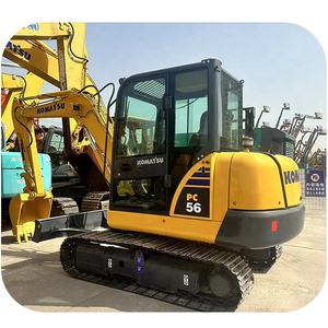 Excavadora de orugas de Japón, excavadora de PC56-7, Pc56, usada, Komatsu, en venta - Product Image 1