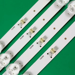 Bandes LED en aluminium HX-NO.2797 HRS_SQY50A114_4X9_2W_MCPCB 12mm_V2 IP33 pour rétroéclairages de téléviseurs LED KS500SM4K 4 pièces/ensemble - Product Image 3