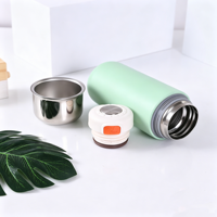Thermos classique en acier inoxydable de haute qualité avec couvercle à fermeture magnétique 230/350 ml, isolation thermique 12-24 heures, portable et écologique