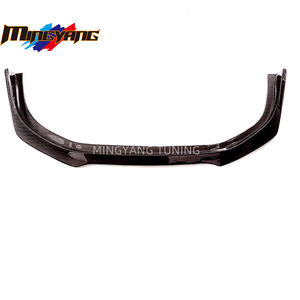 ألياف الكربون نمط سيارة الوفير الشفاه إيفو طبعة الملحقات ل ميستوبيشي لانسر السابقين الشفاه الأمامية - Product Image 2