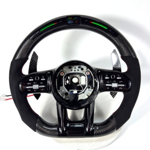 Volant personnalisé pour W223 W212 W177 W463 W166 AMG W205 W213 W222 W204, qualité garantie - Product Image 1