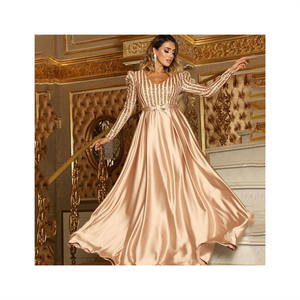 Abiti da donna Sexy <span class=keywords><strong>in</strong></span> pizzo floreale con scollo a V profondo abiti da donna lunghi <span class=keywords><strong>in</strong></span> pizzo con scollo a V profondo - Product Image 1