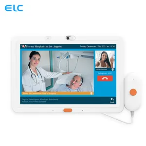 Wall Mounted Health Care Telehealth Medical Grade Hospital Android Tablet With Camera For Monitoring Medical Records And Data