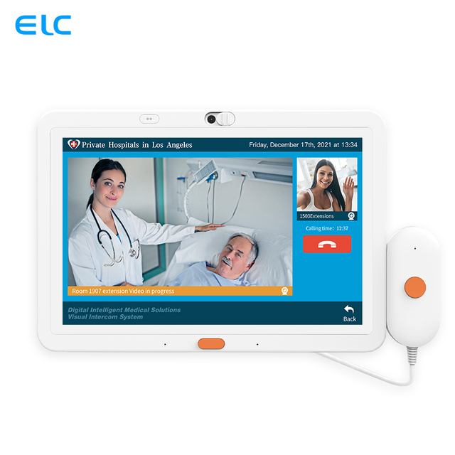 Wall Mounted Health Care Telehealth Medical Grade Hospital Android RK3288 Tablet Camera Monitoring Medical Records Data New