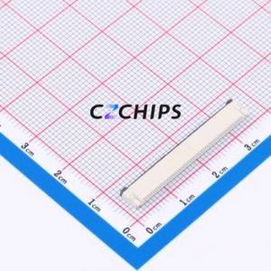 CAX-AFC01-60XCB-H2.0 FFC/FPC Connector SMD,P=0.5mm,Horizontal Mount Connector Flip Cover Type Bottom Contact 60P 0.5mm - Product Image 2