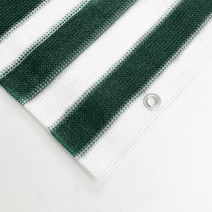 Paravent à rayures vertes et blanches, <span class=keywords><strong>filet</strong></span> pare-<span class=keywords><strong>vent</strong></span> moderne <span class=keywords><strong>pour</strong></span> balcon, barrière visuelle décorative - Product Image 2