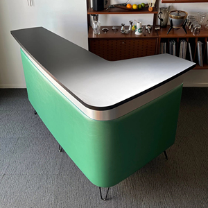 Mini <span class=keywords><strong>Bar</strong></span> de café personalizado para eventos de desayuno iluminado de gama alta de lujo para el hogar, barra redonda plegable, Mostrador de <span class=keywords><strong>luz</strong></span> para bodas - Product Image 1