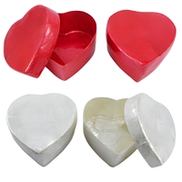 Boîte à Bijoux Artisanale en Coquillages Capiz, Finition Nacrée Naturelle, Personnalisable pour Cadeaux de Fête, Rangement de Bijoux, Vente en Gros