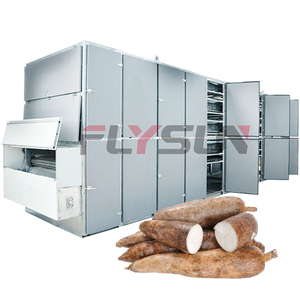 Séchoir à bande mobile Équipement de déshumidification et de déshydratation des légumes Séchoir à bande de manioc - Product Image 1