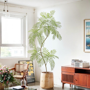 Nhân Tạo Lớn Jacaranda Mimosifolia Cây Cây Ô Cây Cho Trong Nhà Nhà Sàn Patio Hiên Trang Trí Nội Thất Cây Xanh Bonsai Cây - Product Image 3