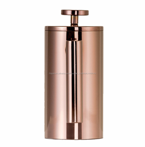 Color dorado 350 ml/600 ml/800 ml/1000 ml aislado de doble pared de acero inoxidable de grado 304 francés prensa café - Product Image 2
