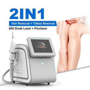 Appareil de beauté multifonctionnel professionnel portable 2 en 1 pour DPL RF Laser, laser diode 808, 755 808 1064, épilation au laser - Product Image 2