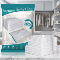 Sac de rangement sous vide écologique et flexible pour vêtements, literie, chaussures, en matériau PA+PE, 7 couches, plusieurs tailles, prêt pour les voyages