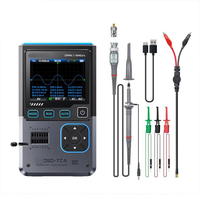 DSO-TC4 3-in-1 Oscilloscope Transistor Detector Signal Generator 10M Bandwidth Anti-burn