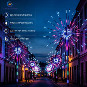 <span class=keywords><strong>Lumières</strong></span> LED pour feux d'artifice personnalisées IP65 RGB 12V, <span class=keywords><strong>lumières</strong></span> de rue professionnelles pour les projets de places commerciales et de paysages municipaux - Product Image 1