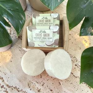 Savon artisanal au lait de coco, nettoyant pour le corps, savon pour les mains, huile essentielle, produit hydratant, soin du corps, prévention de la peau sèche - Product Image 3