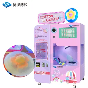 The Factory Professional Candy Making Machine Robot Fancy Candy Making Machine Kuwait Vending Machine Cotton Candy