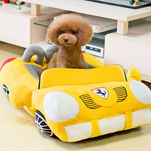 Nieuw Ontwerp Dierenbed Winter Warm Puppy Huisdier Nest Huis Bed Slapen Mascota 'S Kennelkussen Luxe Kat Hond Sportwagen Bedden - Product Image 3