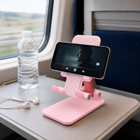 Support de téléphone portable et tablette pliable et réglable en hauteur pour bureau