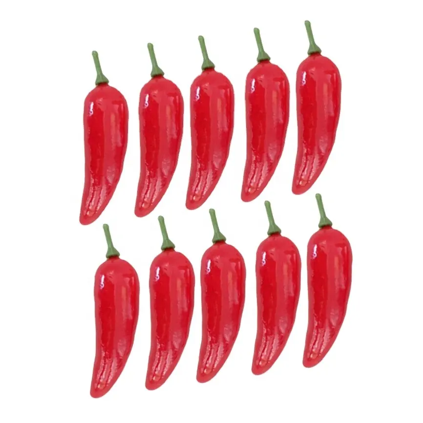 Buatan Hot Play Chill Palsu Hot Pepper Miniatur Chill Pepper Chill Pepper Palsu