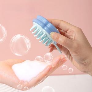 Cepillo de Champú con Airbag, Precio de Fábrica, Masajeador de Cuero Cabelludo de Silicona, Peine de Masaje - Product Image 2