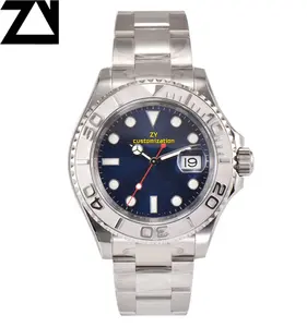 super clone days date C Factory 40mm blue dial waterproof Rolexese 3235 movement stainless steel automatic watch for men