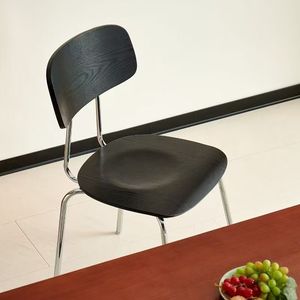 <span class=keywords><strong>Chaise</strong></span> de salle à manger en bois durable et écologique de style <span class=keywords><strong>industriel</strong></span> <span class=keywords><strong>moderne</strong></span> pour le mobilier de maison dans les restaurants et les cafés - Product Image 6